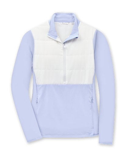 Straight Down Althea Half Zip - Lavender
