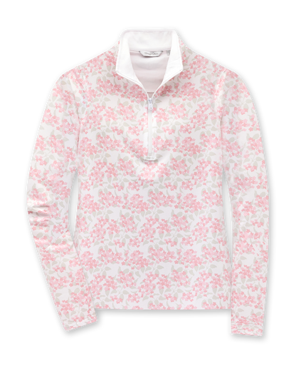 Straight Down Alabama Quarter Zip - Flamingo