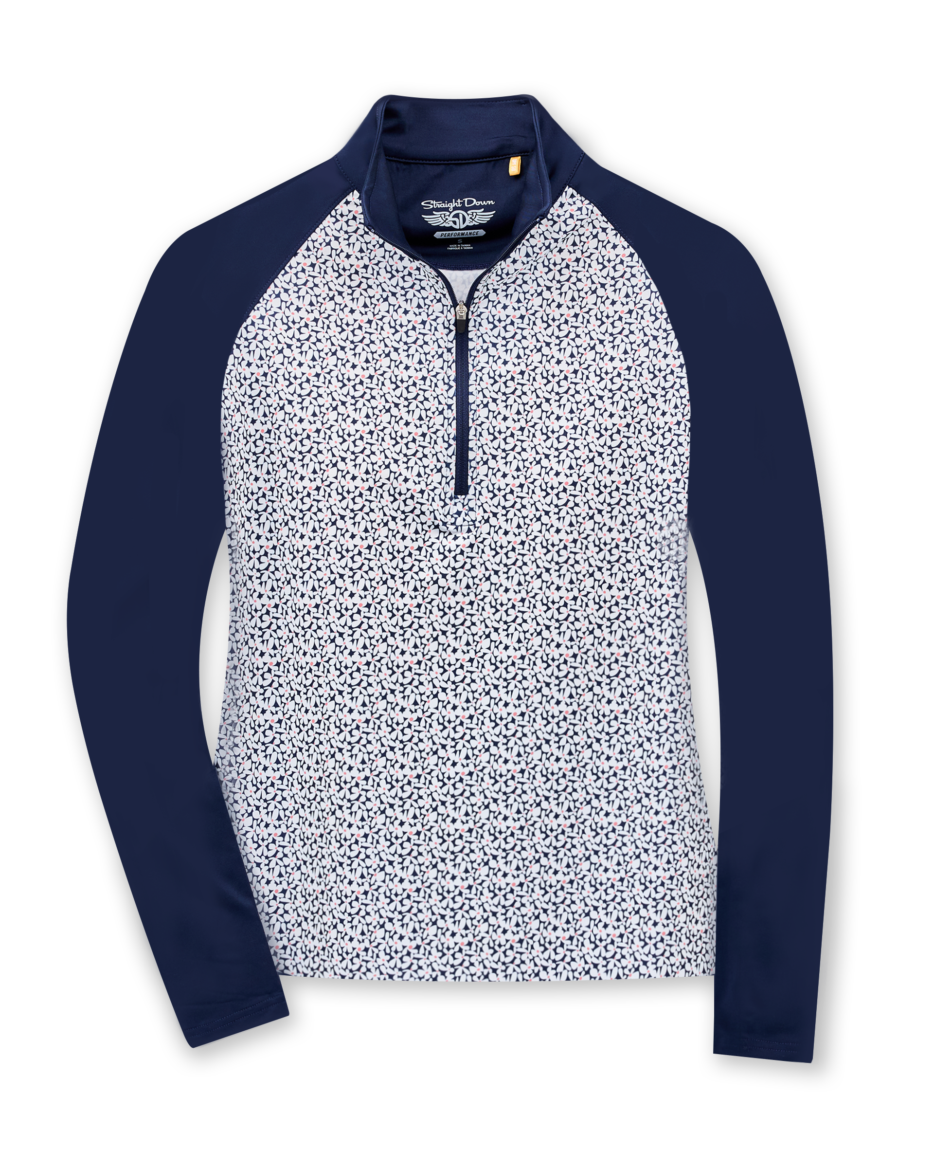 Straight Down Daizee Quarter Zip - New Indigo