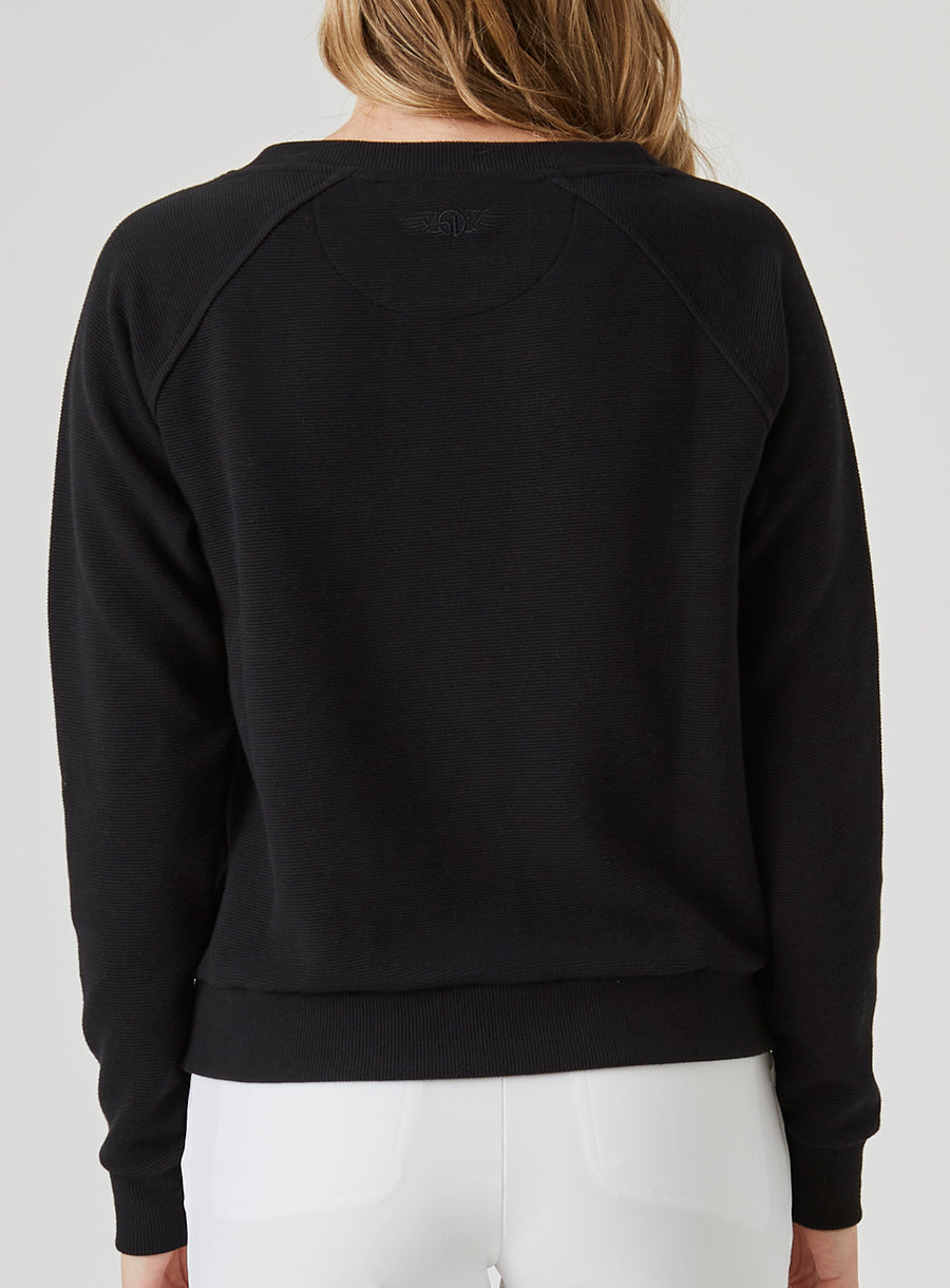 Straight Down Delia Sweatshirt - Black