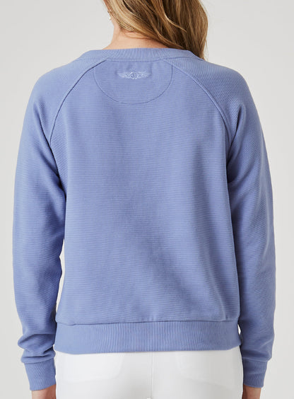 Straight Down Delia Sweatshirt - Blueberry