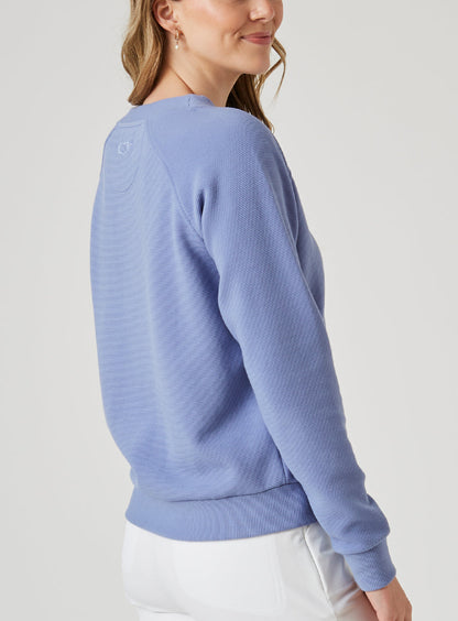 Straight Down Delia Sweatshirt - Blueberry