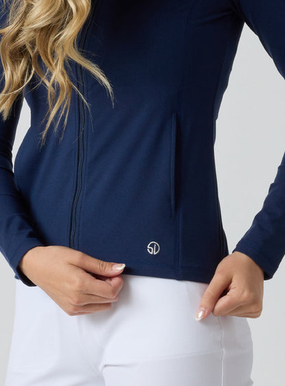 Straight Down Celeste Jacket - Indigo Indigo