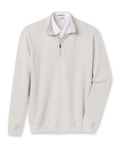 Straight Down Cambria Quarter Zip - Stone