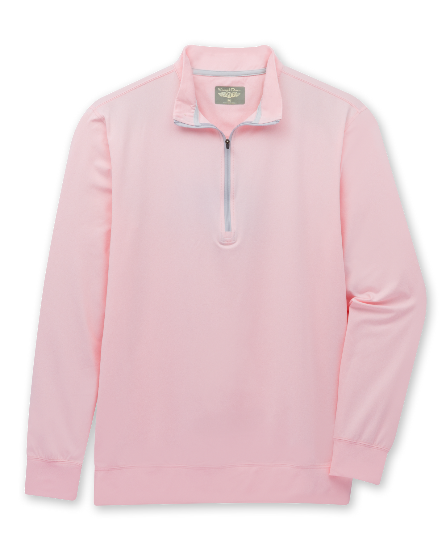 Straight Down Ballard Quarter Zip - Pink
