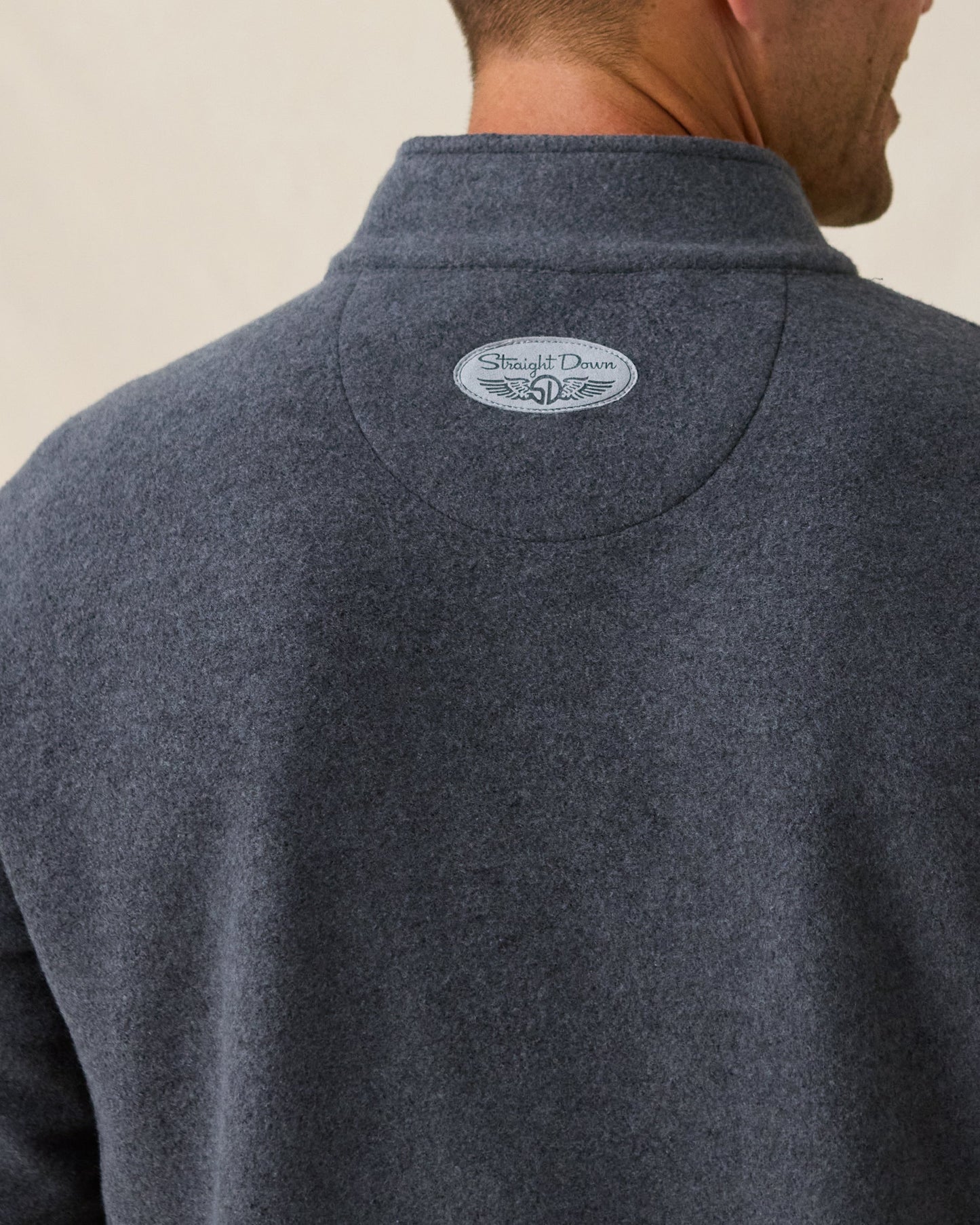 Straight Down Foothill V2 Placket - Charcoal