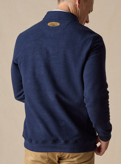 Straight Down Foothill V2 Placket | Made in USA Fleece Pullover