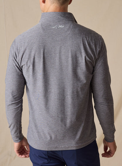 Straight Down Crusher Quarter Zip - Phantom