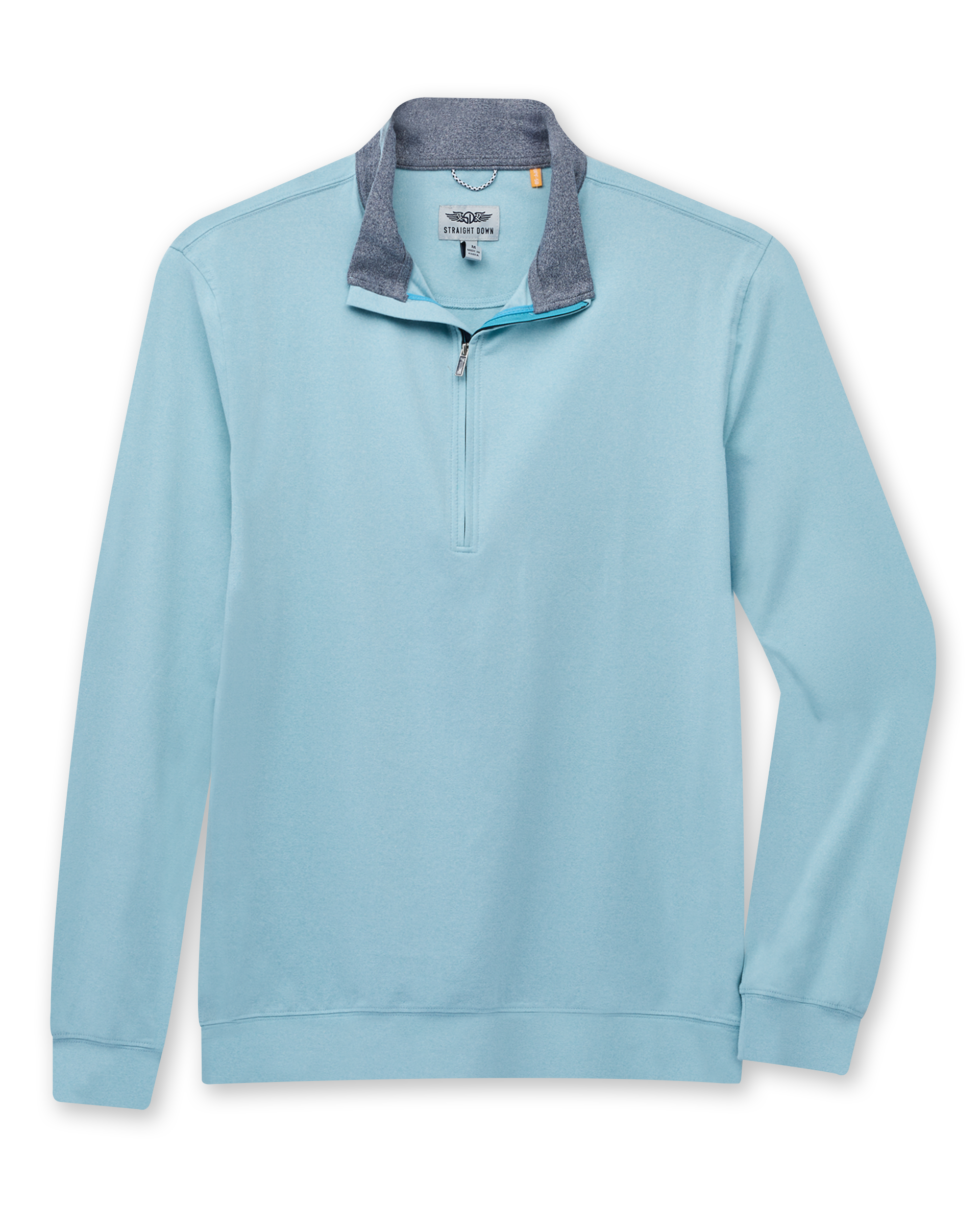 Straight Down Cimarron Quarter Zip - Delphinium