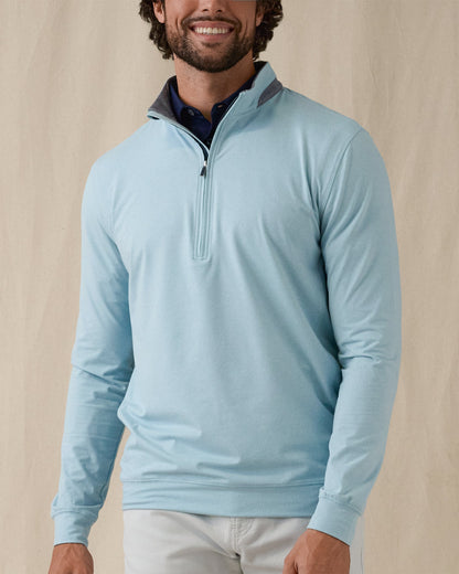 Straight Down Cimarron Quarter Zip - Delphinium