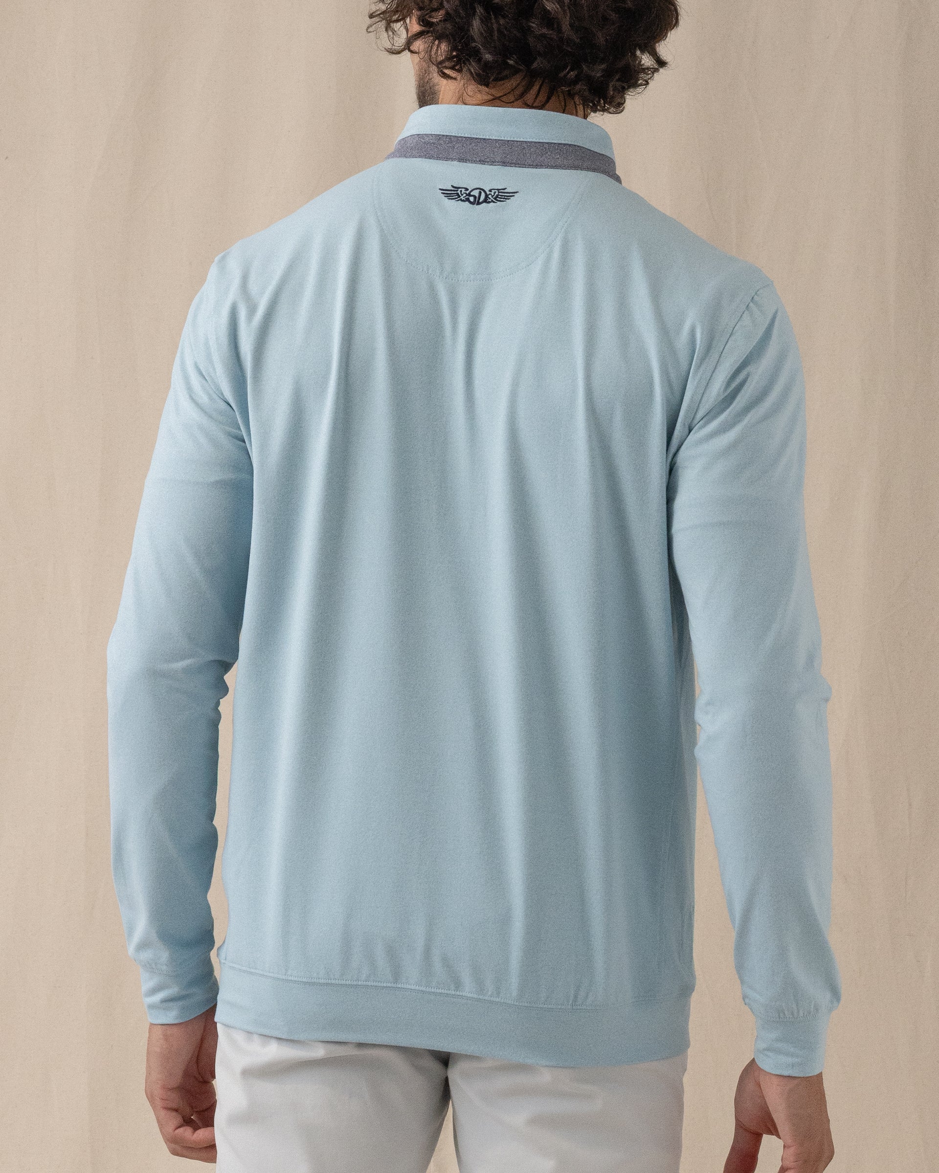 Straight Down Cimarron Quarter Zip - Delphinium