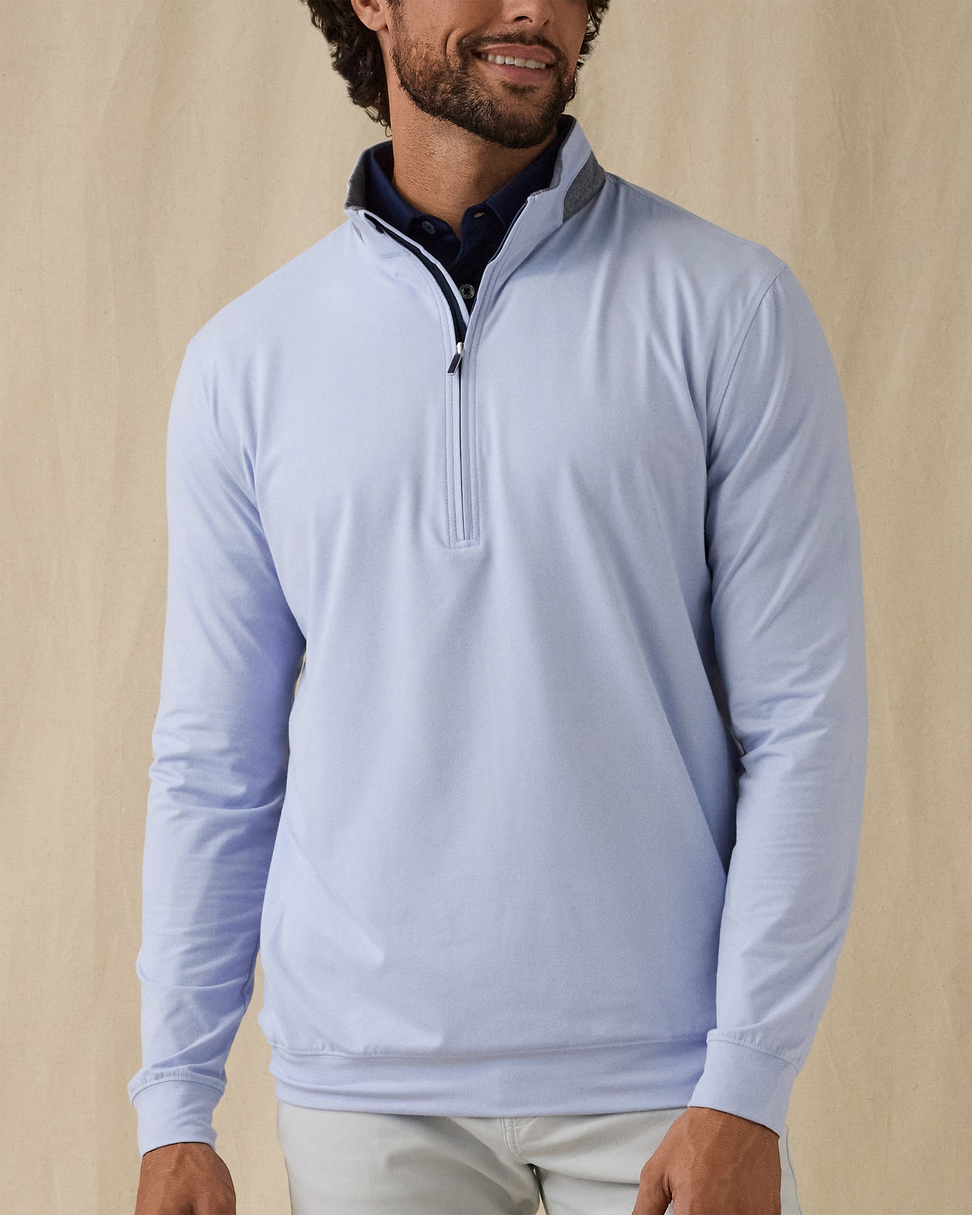 Straight Down Cimarron Quarter Zip - Lavender