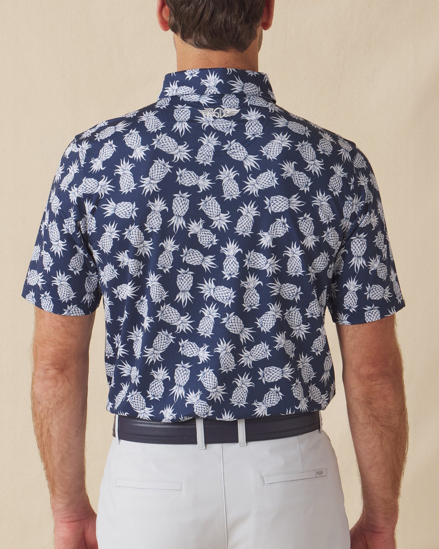 Straight Down Pineapple Express Polo - New Indigo
