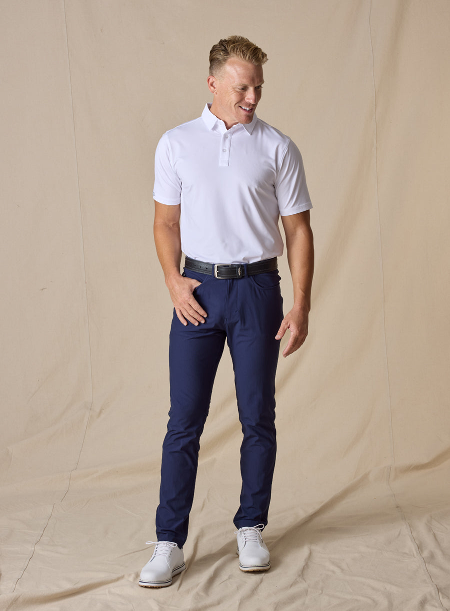 Straight Down Olympic Polo & Breathable Performance Shirt