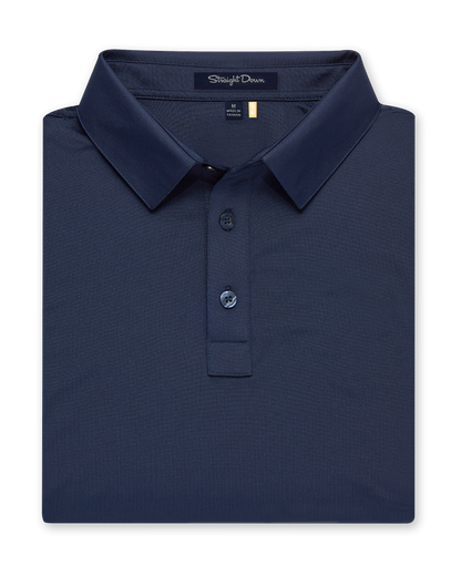 Straight Down Olympic Polo - New Indigo