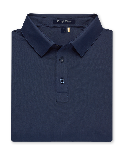 Straight Down Olympic Polo - New Indigo