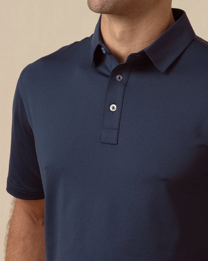 Straight Down Olympic Polo - New Indigo