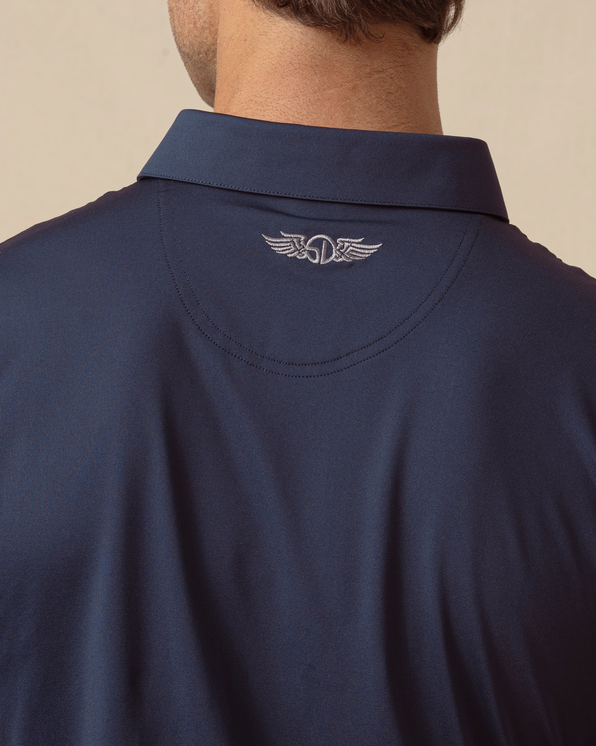 Straight Down Olympic Polo - New Indigo