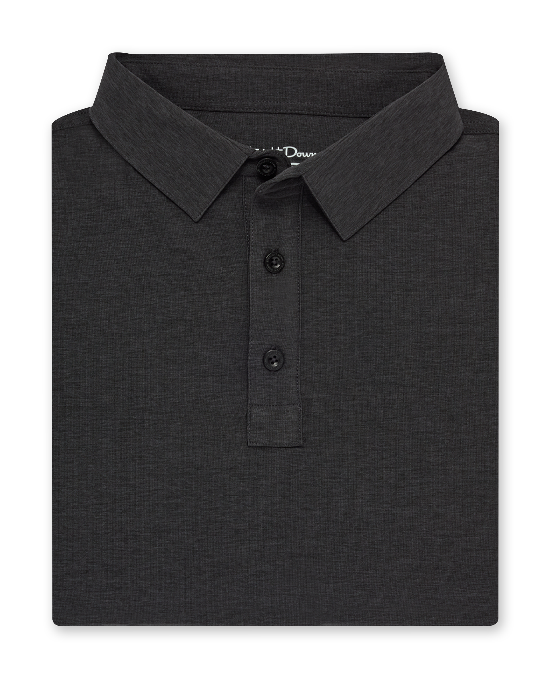 Straight Down Dodge Polo - Dark Black