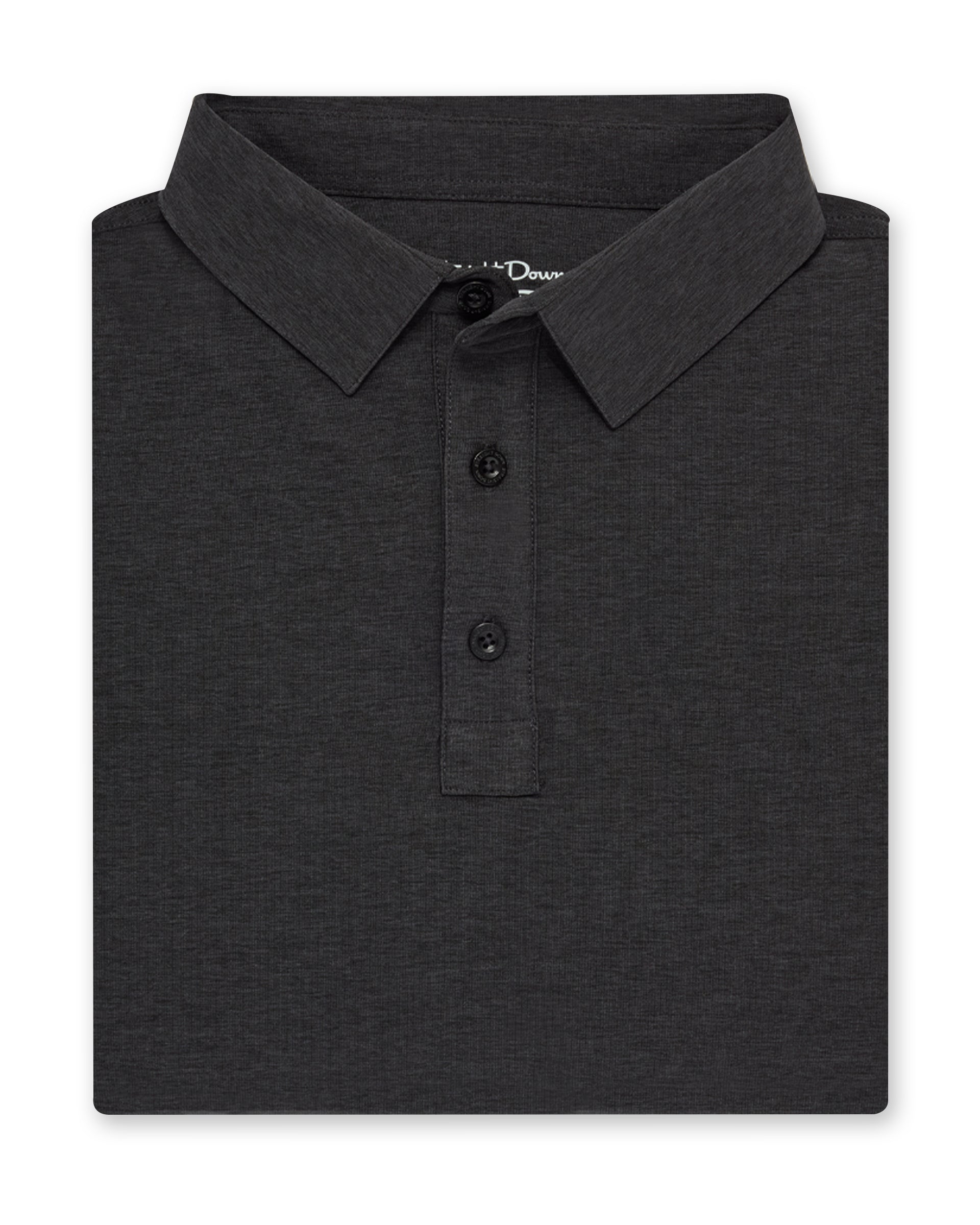 Straight Down Dodge Polo - Dark Black