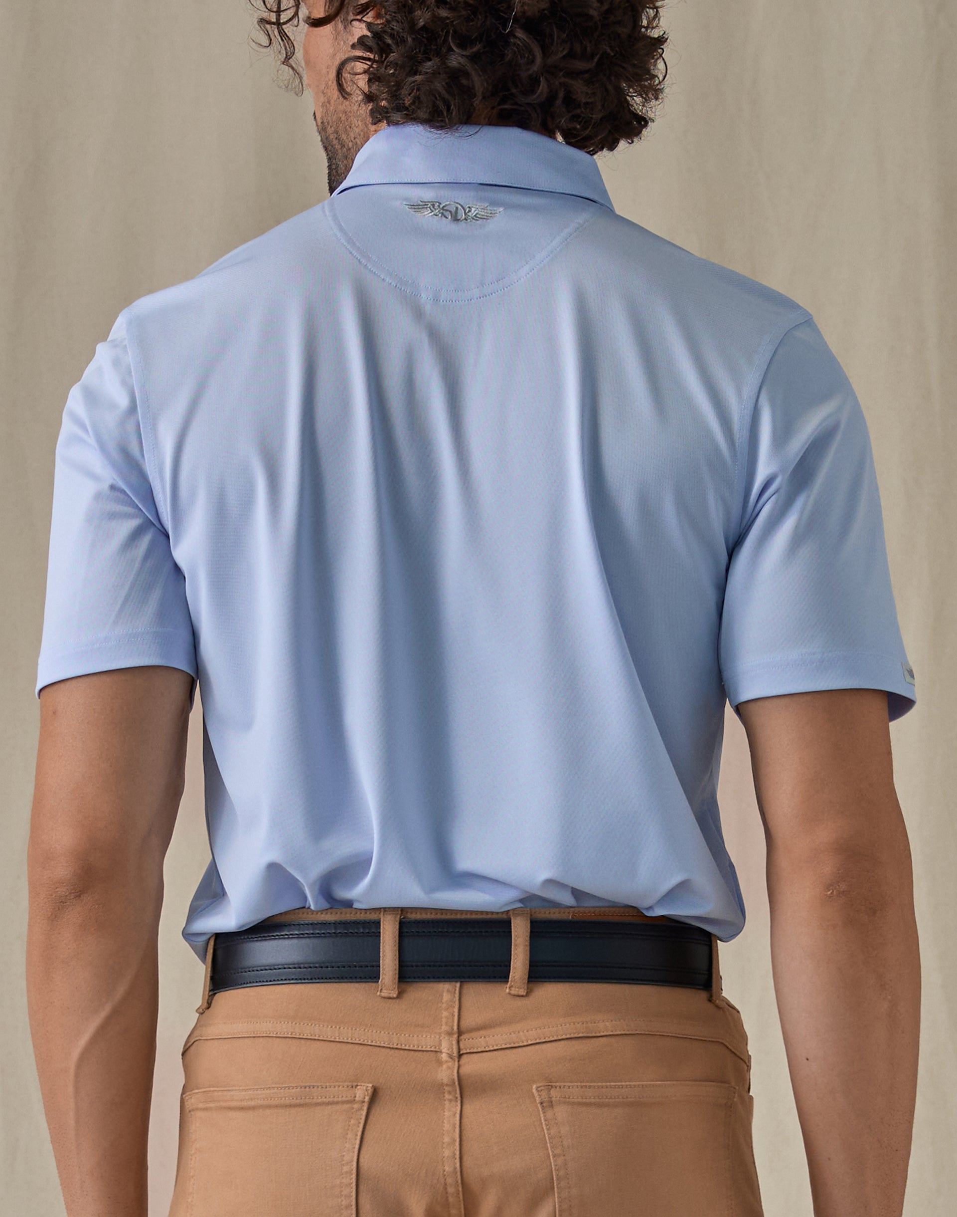 Straight Down Sullivan Polo - Powder