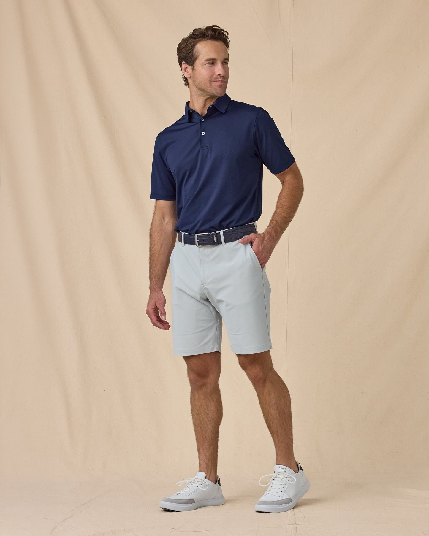 Straight Down Sullivan Polo & Breathable Air Mesh Golf Shirt