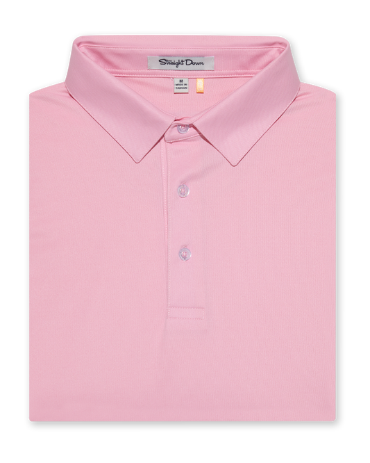 Straight Down Sullivan Polo - Pink Lemonade