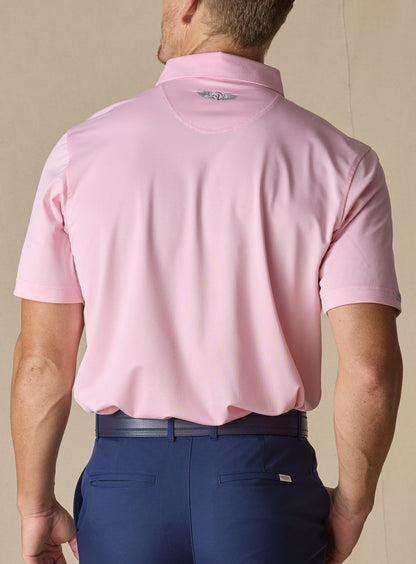 Straight Down Sullivan Polo - Pink Lemonade