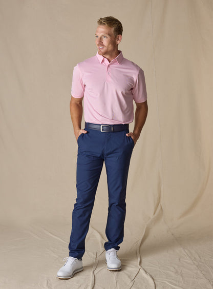 Straight Down Sullivan Polo - Pink Lemonade
