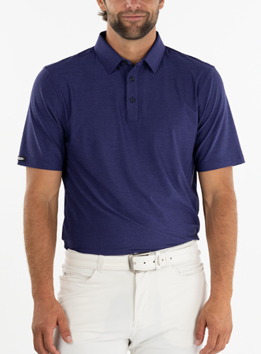 Straight Down Dodge Polo - Dark Indigo