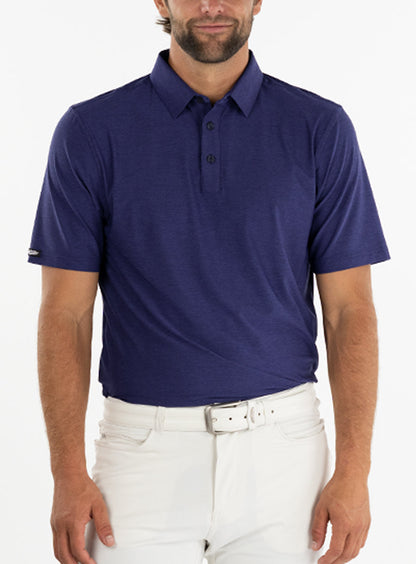Straight Down Dodge Polo - Dark Indigo
