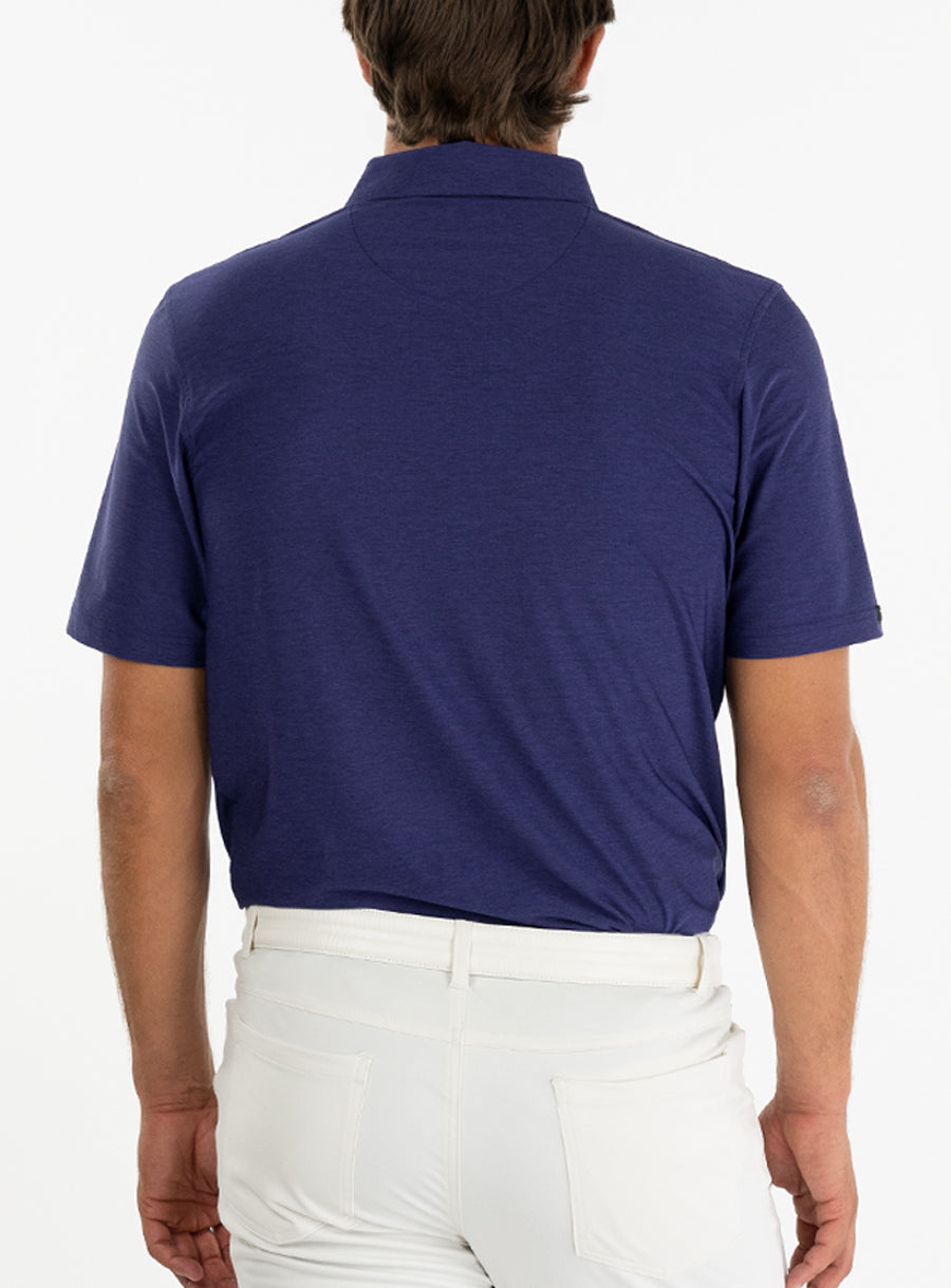 Straight Down Dodge Polo - Dark Indigo