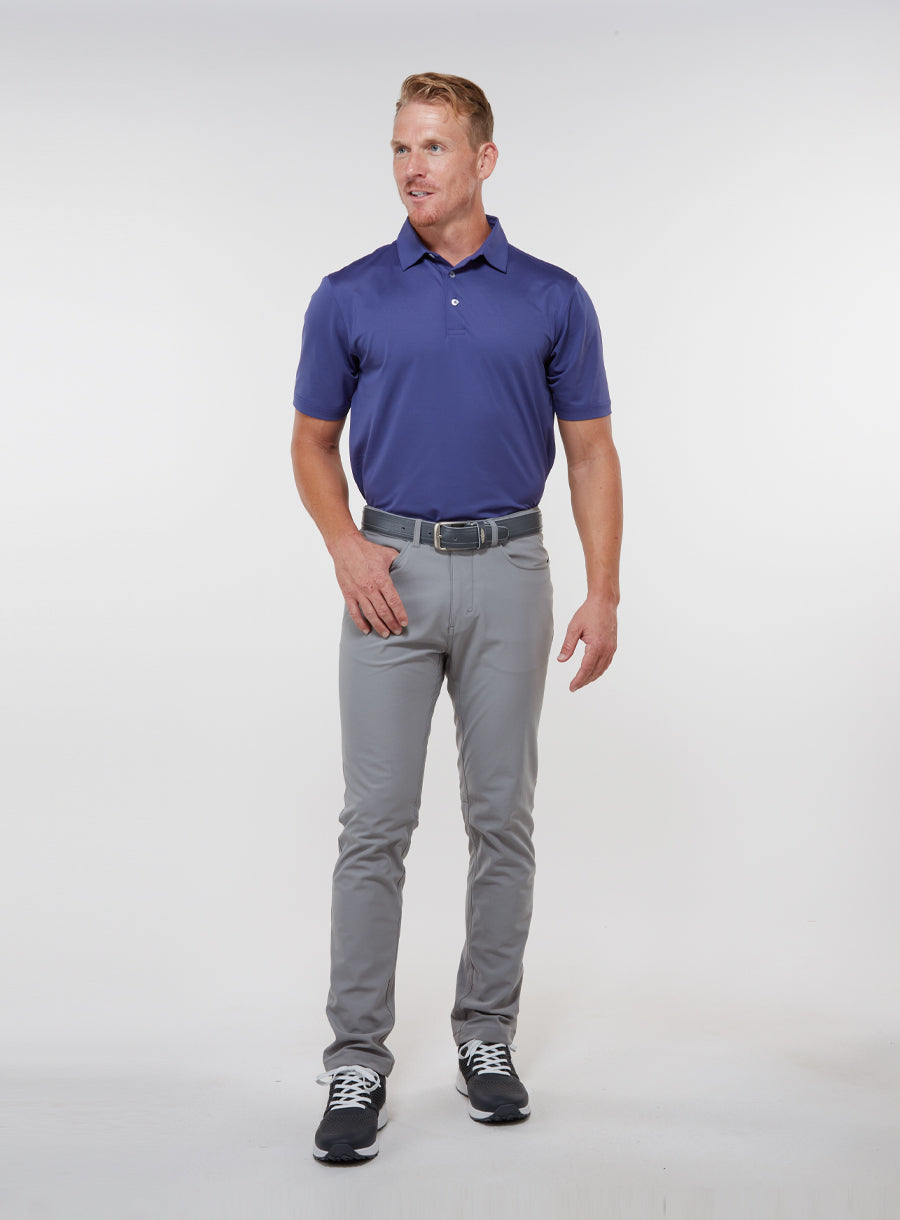 Straight Down Sullivan Polo & Breathable Air Mesh Golf Shirt