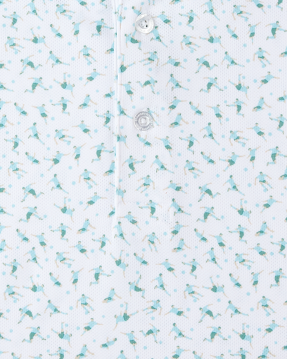 Straight Down Cup Final Polo - Green Stone